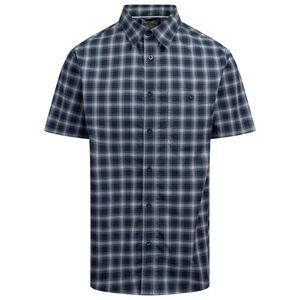 Trespass Mens Barry Short-Sleeved Shirt / Navy